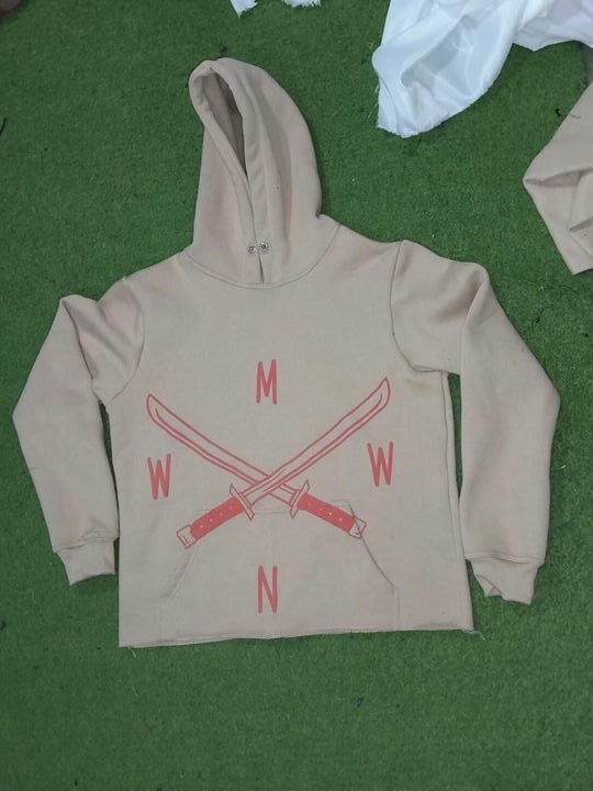 “Marathon Not A Race” Crop Cut Hoodie