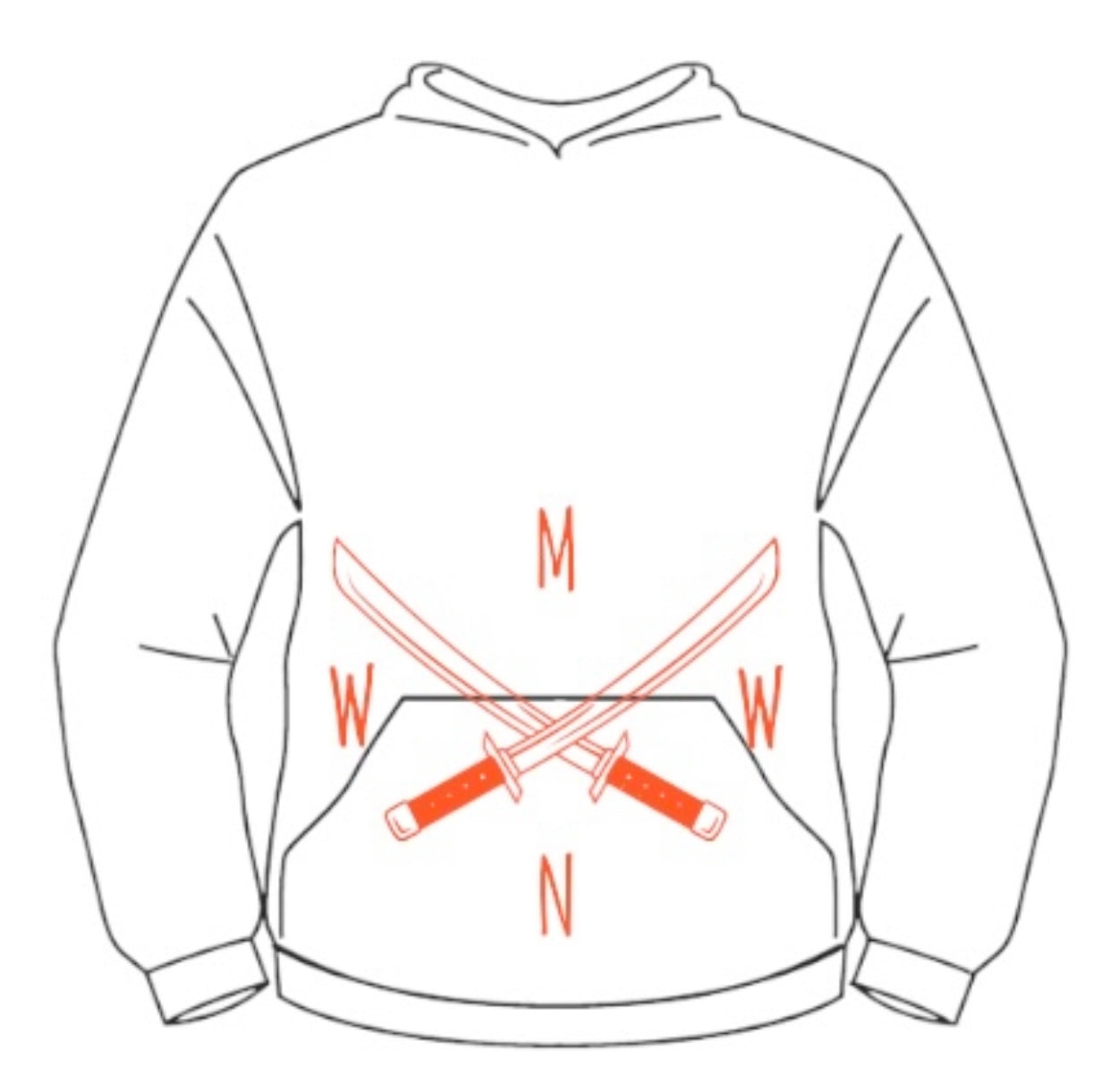 “Marathon Not A Race” Crop Cut Hoodie