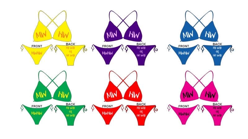 MWNW Women’s bikini sets